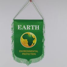 Customized 300G Felt Cloth Pennant Advertising Banner Advertising Bunting Starting from Low Order Quantity Triangle Flag
