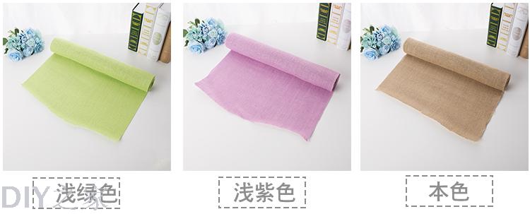 Handmade Christmas decorations colored hemp linen linen volume volume 50cm hemp cloth