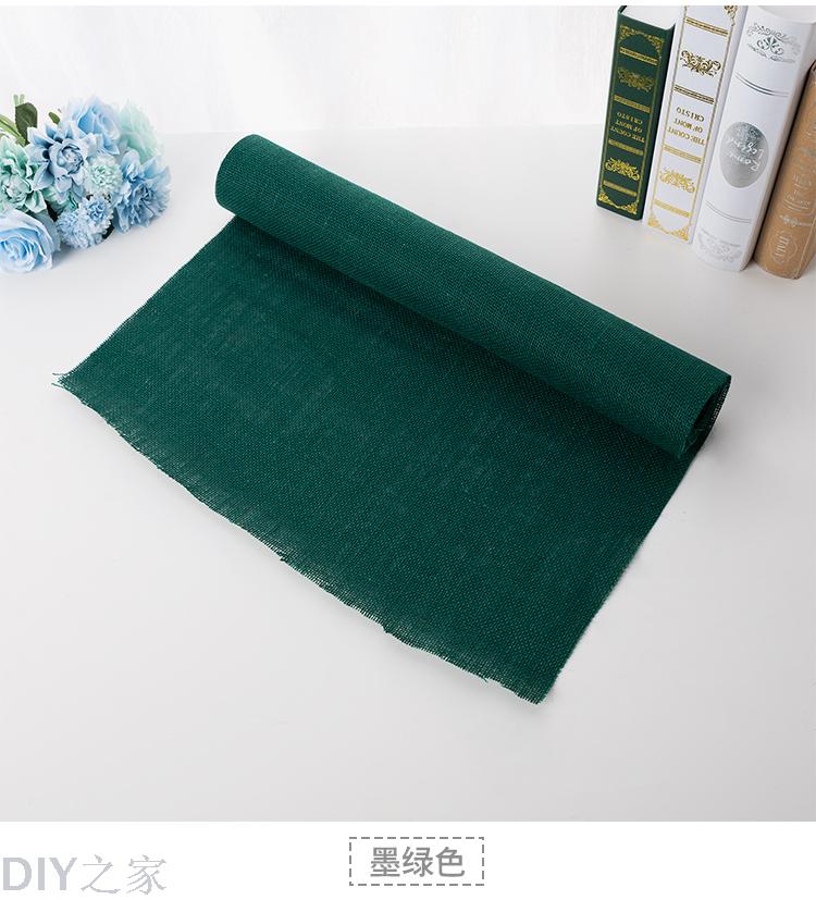 Handmade Christmas decorations colored hemp linen linen volume volume 50cm hemp cloth