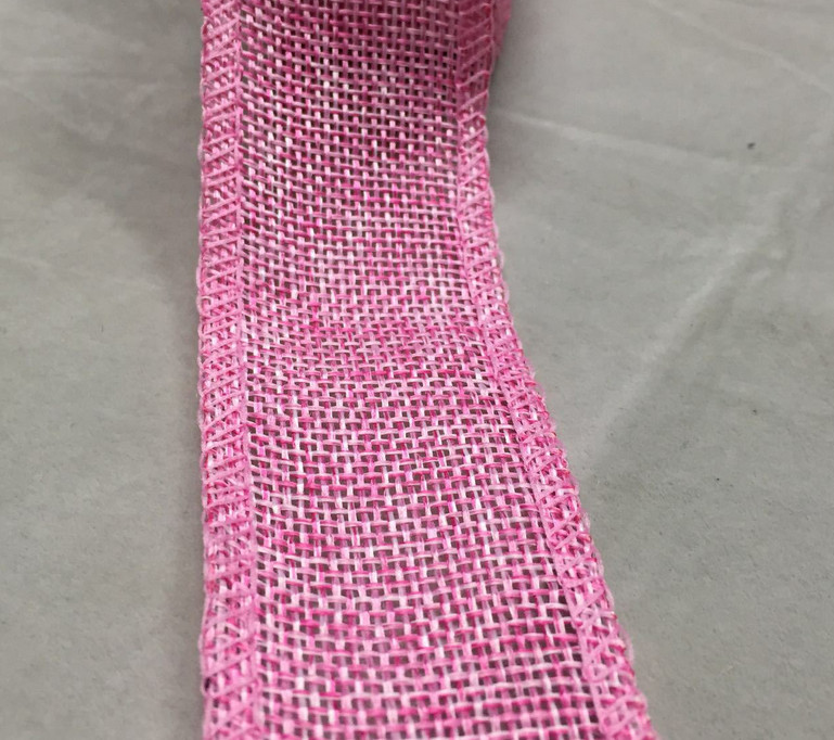 4cm wide imitation linen volume hemp ribbon accessories.