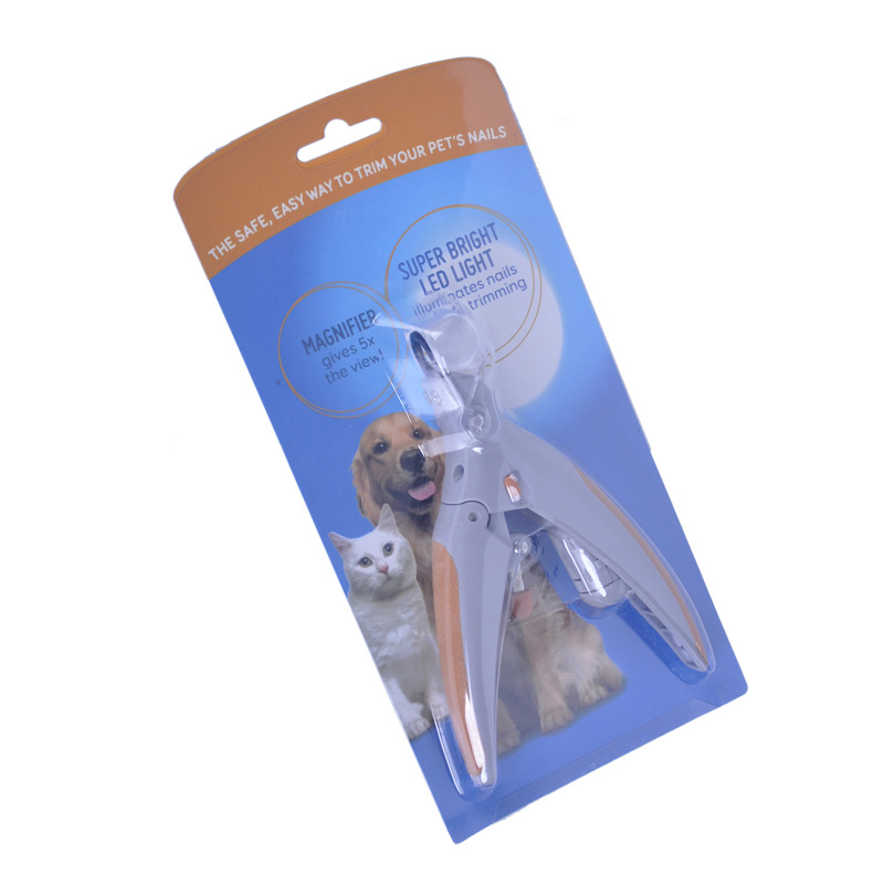 New Pet Nail Clipper Cat and Dog Nail Clippers with Light Large, Medium and Small Pet Nail Beauty Product for Pet