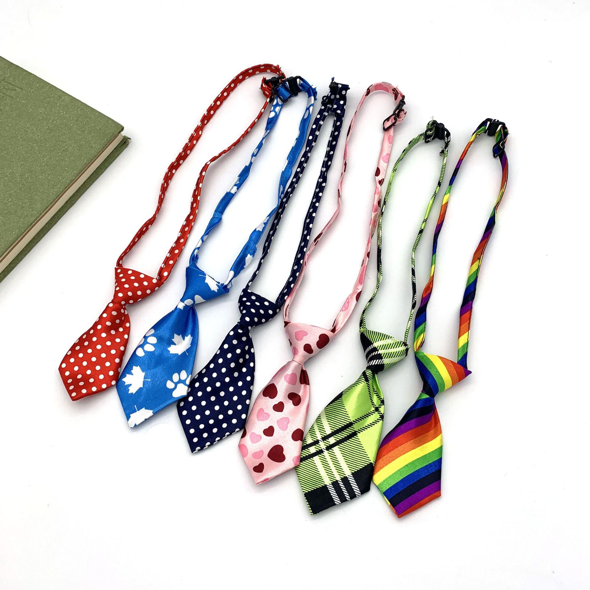 Pet Tie Dogs and Cats Tie Dog Cat Ornament Bow Tie Adjustable Pet Supplies Cross-Border Preferred Pet Tie Dogs and Cats Tie Dog Cat Ornament Bow Tie Adjustable Pet Supplies Cross-Border Preferred