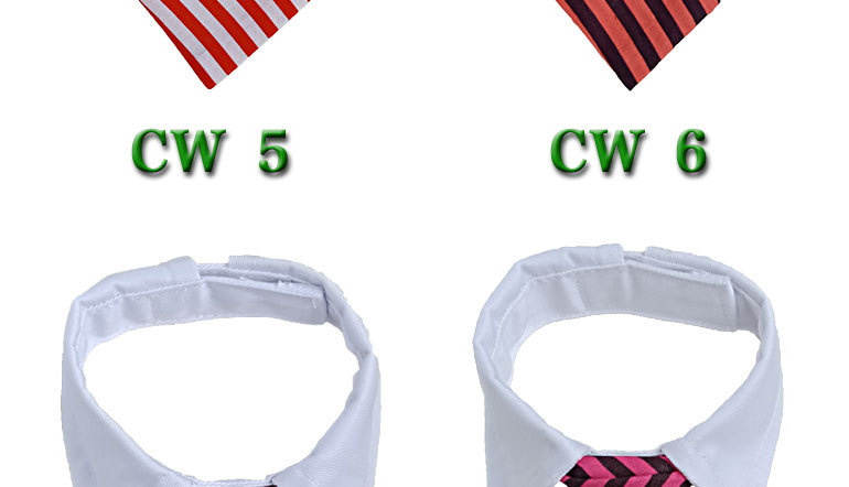 Pet Tie Bow Tie Dog Tie Striped Collar Scarf Fake Collar Bib Bow Pet Tie Bow Tie Dog Tie Striped Collar Scarf Fake Collar Bib Bow