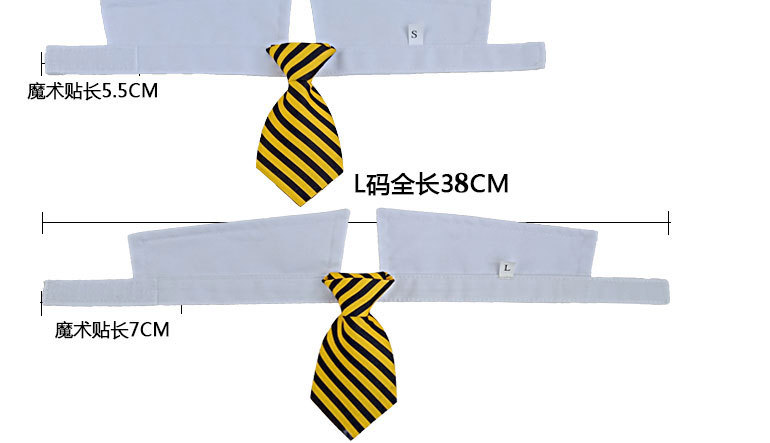 Pet Tie Bow Tie Dog Tie Striped Collar Scarf Fake Collar Bib Bow Pet Tie Bow Tie Dog Tie Striped Collar Scarf Fake Collar Bib Bow
