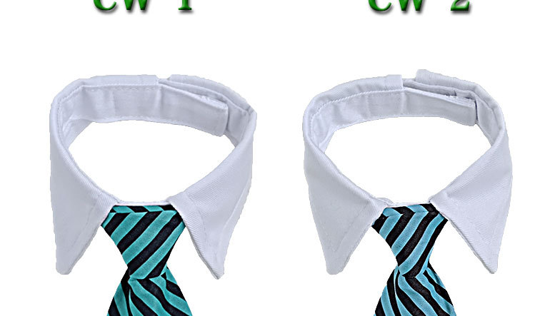 Pet Tie Bow Tie Dog Tie Striped Collar Scarf Fake Collar Bib Bow Pet Tie Bow Tie Dog Tie Striped Collar Scarf Fake Collar Bib Bow