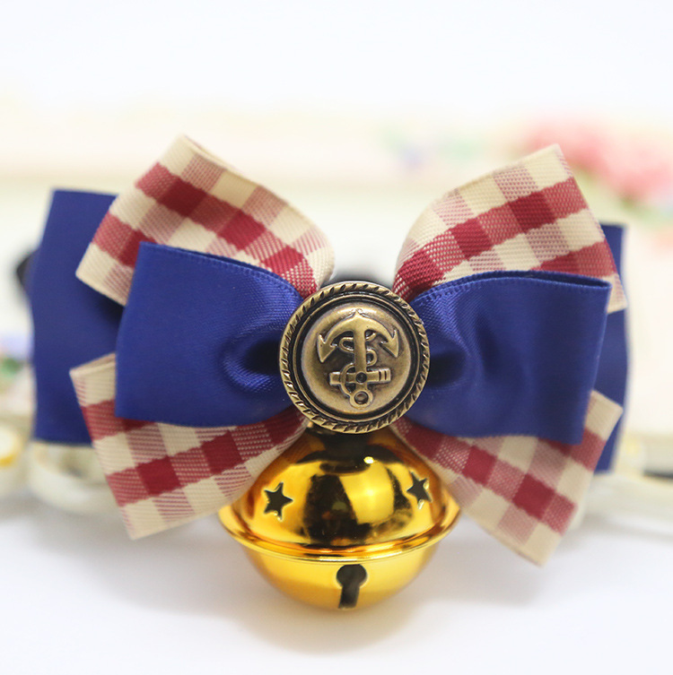 Weiwang Pet Dog Tie Bow Tie Teddy Bow Cat Bell Collar Ornament Handsome Gentleman Bichon