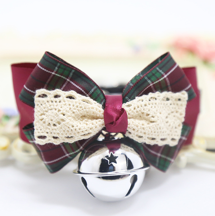 Weiwang Pet Dog Tie Bow Tie Teddy Bow Cat Bell Collar Ornament Handsome Gentleman Bichon