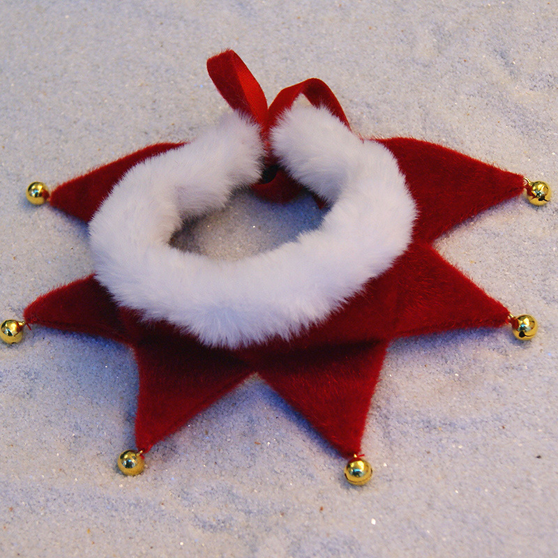 Pet Christmas Holiday Dress up Decoration Supplies Dog Scarf Cat Bib Bow Tie Bow Wholesale