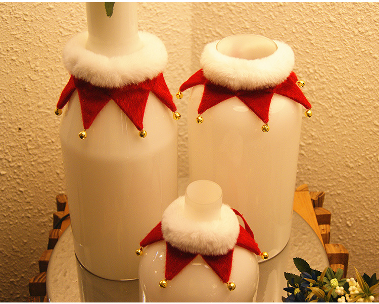 Pet Christmas Holiday Dress up Decoration Supplies Dog Scarf Cat Bib Bow Tie Bow Wholesale