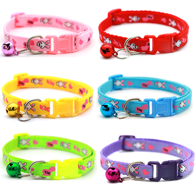 Pet Color Square Buckle Cross-Border Tie Printing Puppy Pet Collar Dogs and Cats Supplies Pet Cat Dog Collar Pet Color Square Buckle Cross-Border Tie Printing Puppy Pet Collar Dogs and Cats Supplies Pet Cat Dog Collar