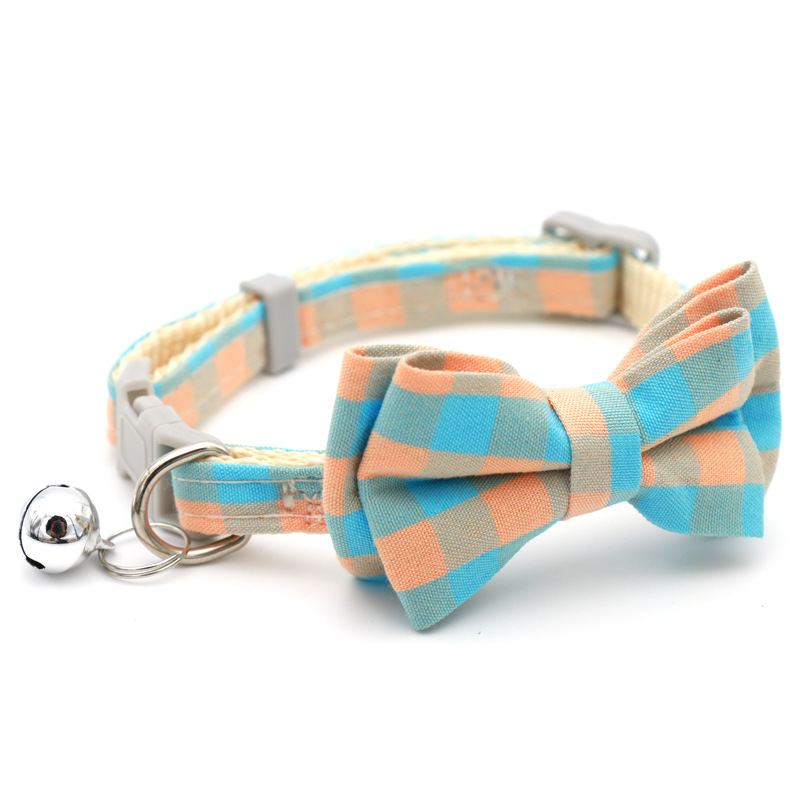 Pet Color Square Buckle Cross-Border Tie Printing Puppy Pet Collar Dogs and Cats Supplies Pet Cat Dog Collar Pet Color Square Buckle Cross-Border Tie Printing Puppy Pet Collar Dogs and Cats Supplies Pet Cat Dog Collar