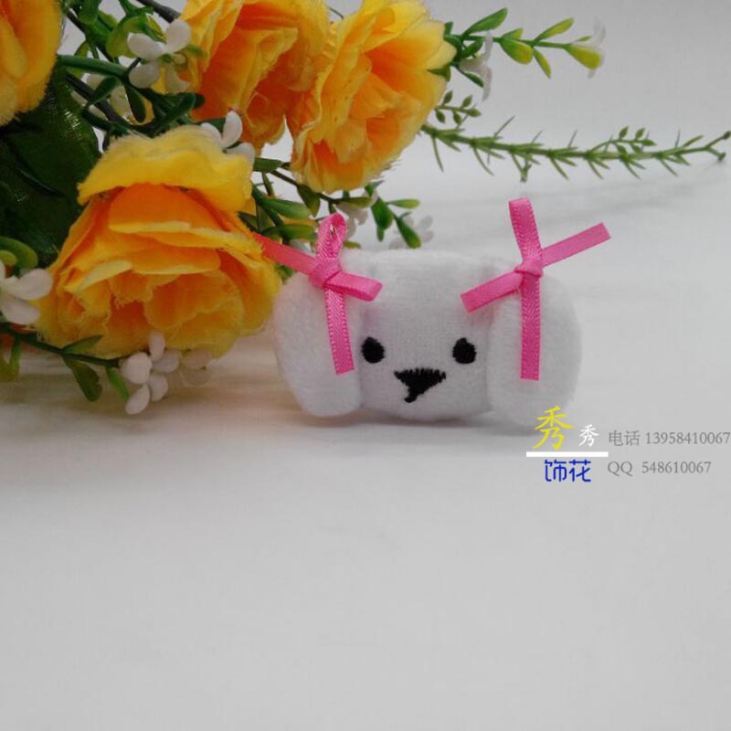 Clothing accessories wholesale DIY cartoon tie bowknot baby dog head shoes socks gloves decorative accessories