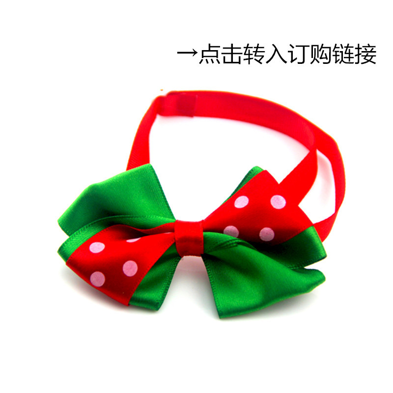 New Easter Pet Tie Cat Dog Pet Tie Mimi Dog Headdress Set Pet Clothing