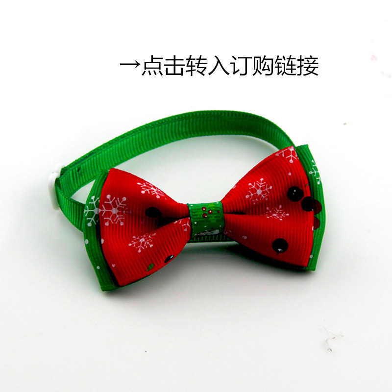 New Easter Pet Tie Cat Dog Pet Tie Mimi Dog Headdress Set Pet Clothing