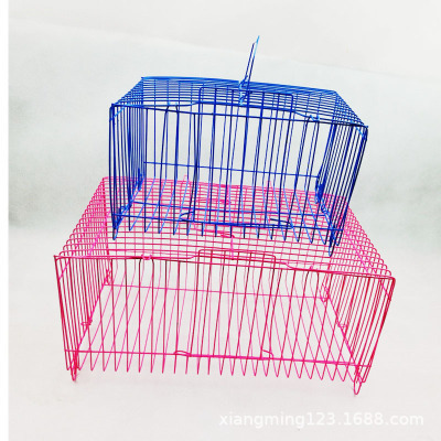 Small Pillar Package Cage Large Pillow Cage Semicircle Cage Bird Cage Rabbit Cage Rabbit Cage Pet Transport Cage Small Portable Cage Pet Cage