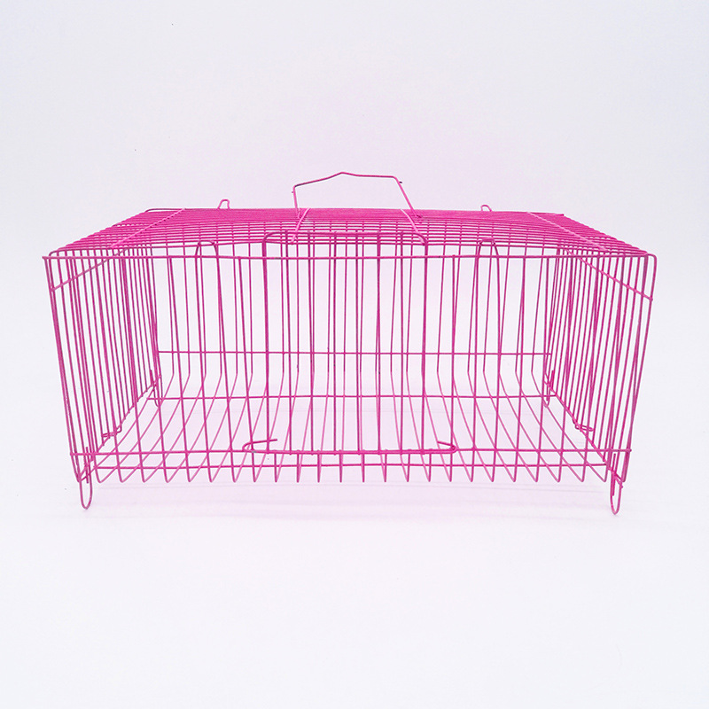 Small Pillar Package Cage Large Pillow Cage Semicircle Cage Bird Cage Rabbit Cage Rabbit Cage Pet Transport Cage Small Portable Cage Pet Cage