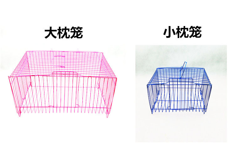 Small Pillar Package Cage Large Pillow Cage Semicircle Cage Bird Cage Rabbit Cage Rabbit Cage Pet Transport Cage Small Portable Cage Pet Cage
