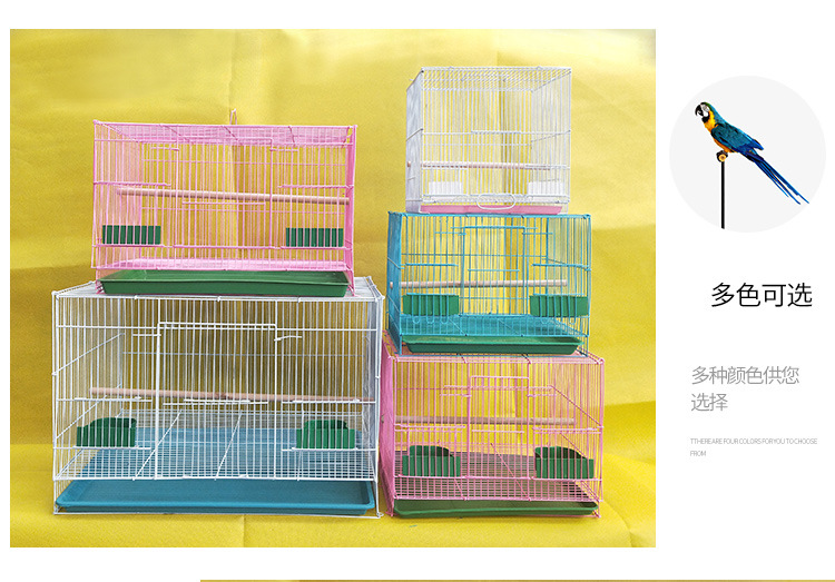 Factory Direct Supply Iron Group Bird Cage Parrot Cage Pigoen Cage Rabbit Cage Pet Cage Breeding Breeding Cage in Stock Wholesale