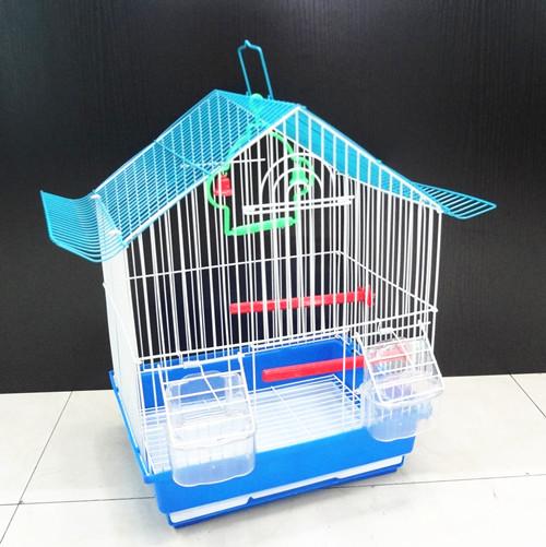 Metal bird cage Starling Grackle Parrot-billed leiothrix cage General cage pet supplies