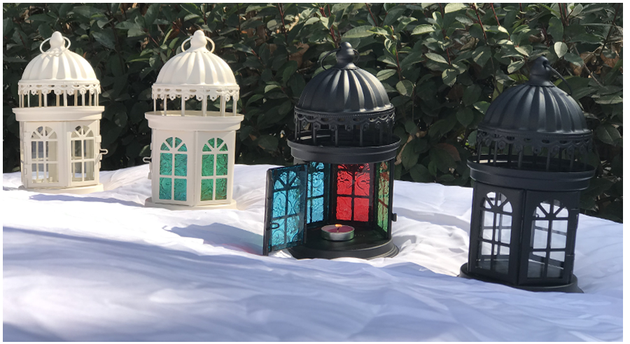 European Style Retro Iron Art Windproof Glass Wedding Storm Lantern Bird Cage Candle Holders Barn Lantern Gift Wedding Romantic Ornaments European Style Retro Iron Art Windproof Glass Wedding Storm Lantern Bird Cage Candle Holders Barn Lantern Gift Wedding Romantic Ornaments