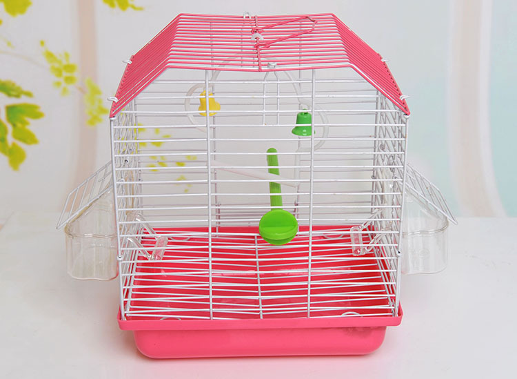 Mini wire bird cage pet cage folding wholesale small birds Mini wire bird cage pet cage folding wholesale small birds