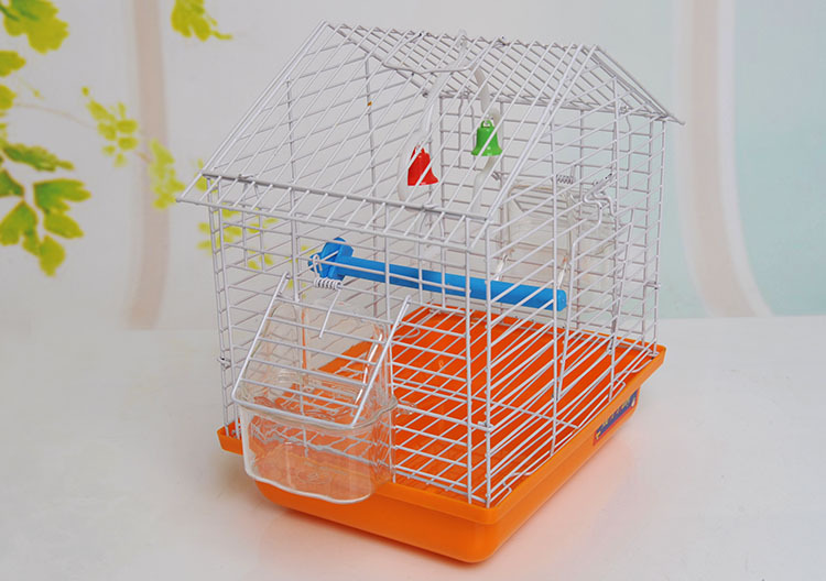 Mini wire bird cage pet cage folding wholesale small birds Mini wire bird cage pet cage folding wholesale small birds