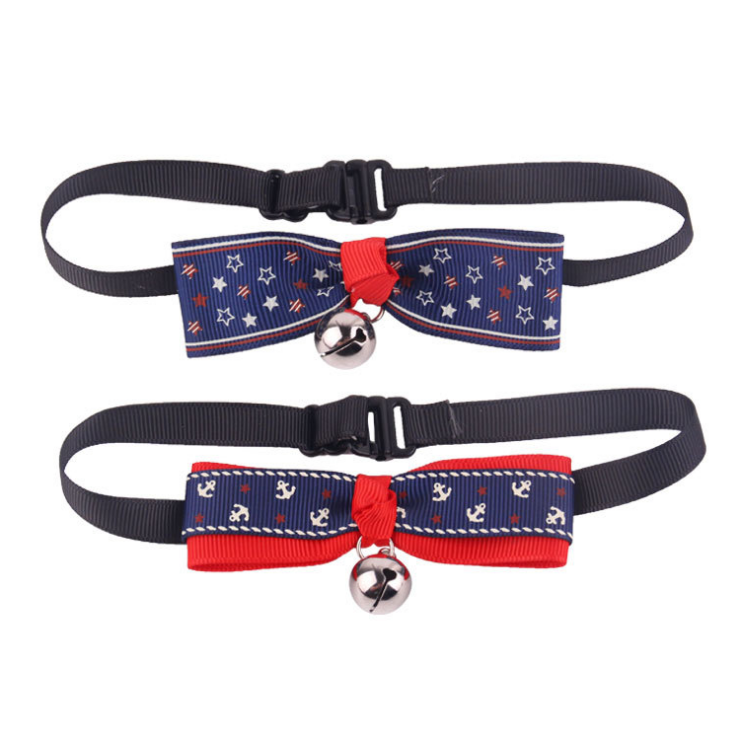 New pet leash summer outdoor dog cat collar Bell collar dog neck collar