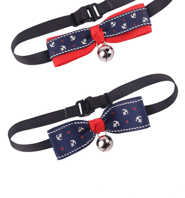 New pet leash summer outdoor dog cat collar Bell collar dog neck collar