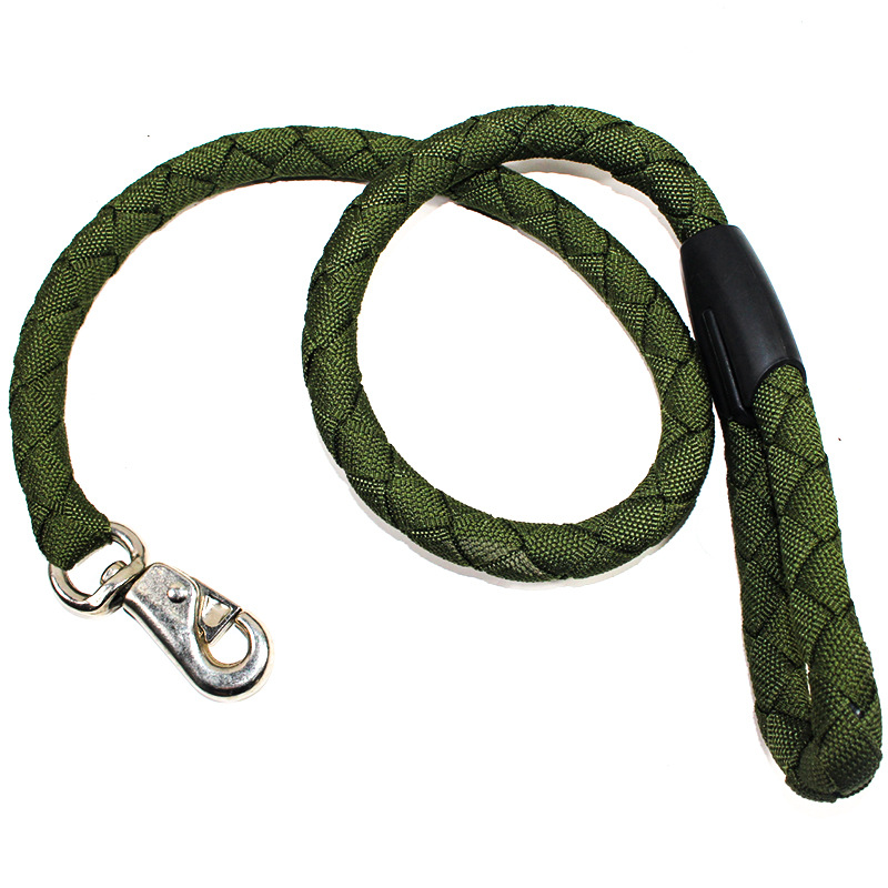 Pet Supplies Army Green Dog Collar Collar Medium Large Dog Explosion-Proof Haulage Rope Package Dog Leash Customized