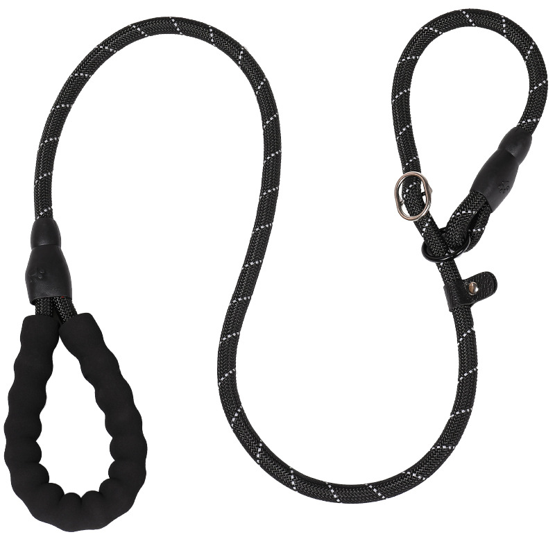 P Chain Leash Pet Collar Dog Chain Set Multi-Size Non-Holding Hand Walking Dog Leash Factory Wholesale