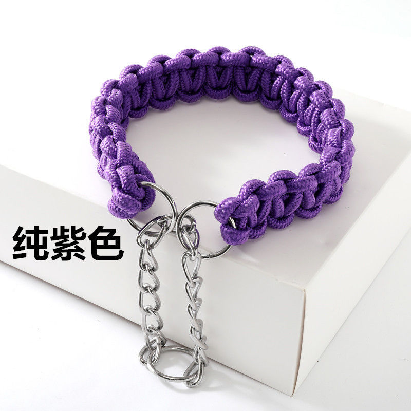 Dog Collar Golden Retriever Husky Labrador P Chain Pet Collar Medium Large Dog Dog Leash Dog Walking Bandana