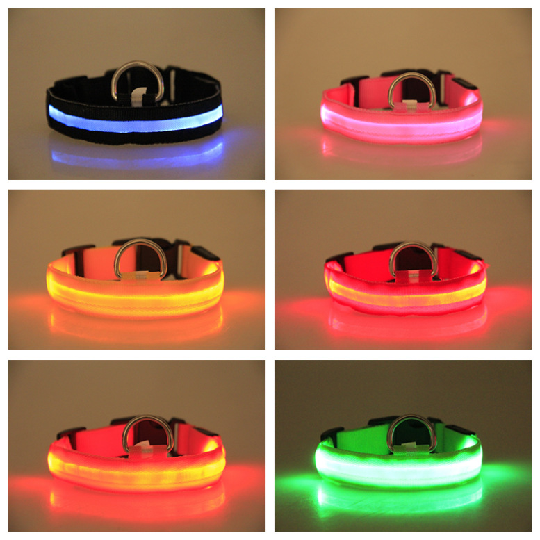 LED Dog Luminous Collar Luminous Luminous Pet Leash Spot One Product Dropshipping Screen y