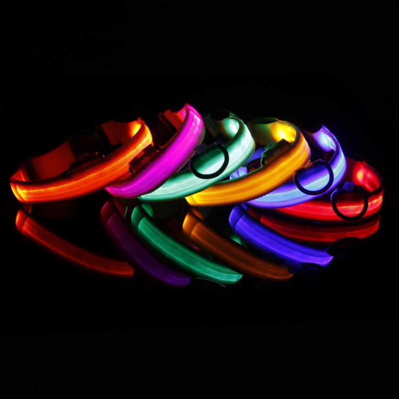 LED Dog Luminous Collar Luminous Luminous Pet Leash Spot One Product Dropshipping Screen y LED Dog Luminous Collar Luminous Luminous Pet Leash Spot One Product Dropshipping Screen y