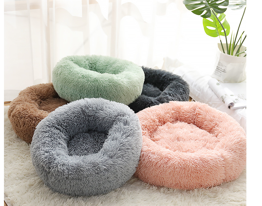 New Dog Bed Plush Pet Sofa Nest Amazon Hot Sale Kennel Sofa Bed Pet Mat Sleeping Nest