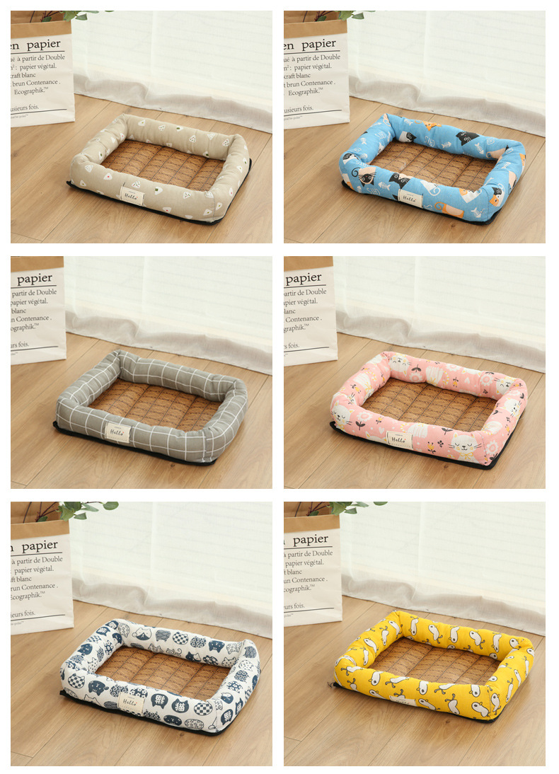 Manufacturers Supply Summer Pet Bed Dog Bed Summer Mat Cat Nest Cooling Ice Pad Dog Summer Kennel Square Cool Nest Manufacturers Supply Summer Pet Bed Dog Bed Summer Mat Cat Nest Cooling Ice Pad Dog Summer Kennel Square Cool Nest