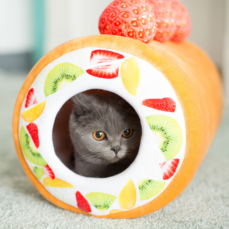 Cross border pet perspex-walled cat mat dog kennel dog kennel Warm fruit tunnel of pet kennel in winter