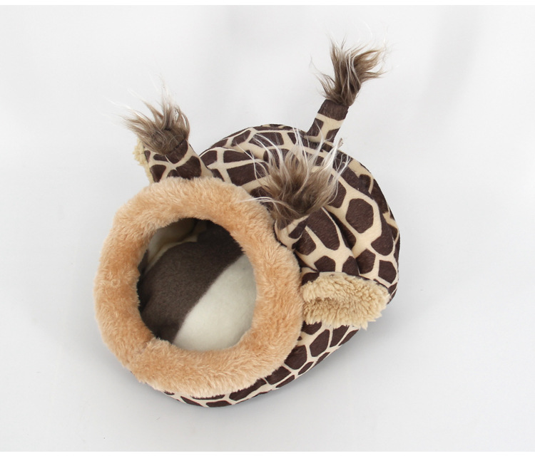Zhen Pet Bed Factory Sugar Glider Nest Rabbit Cotton Pet Nest Kennel Winter Warm Mini Nest Cage Jizai Hamster Nest