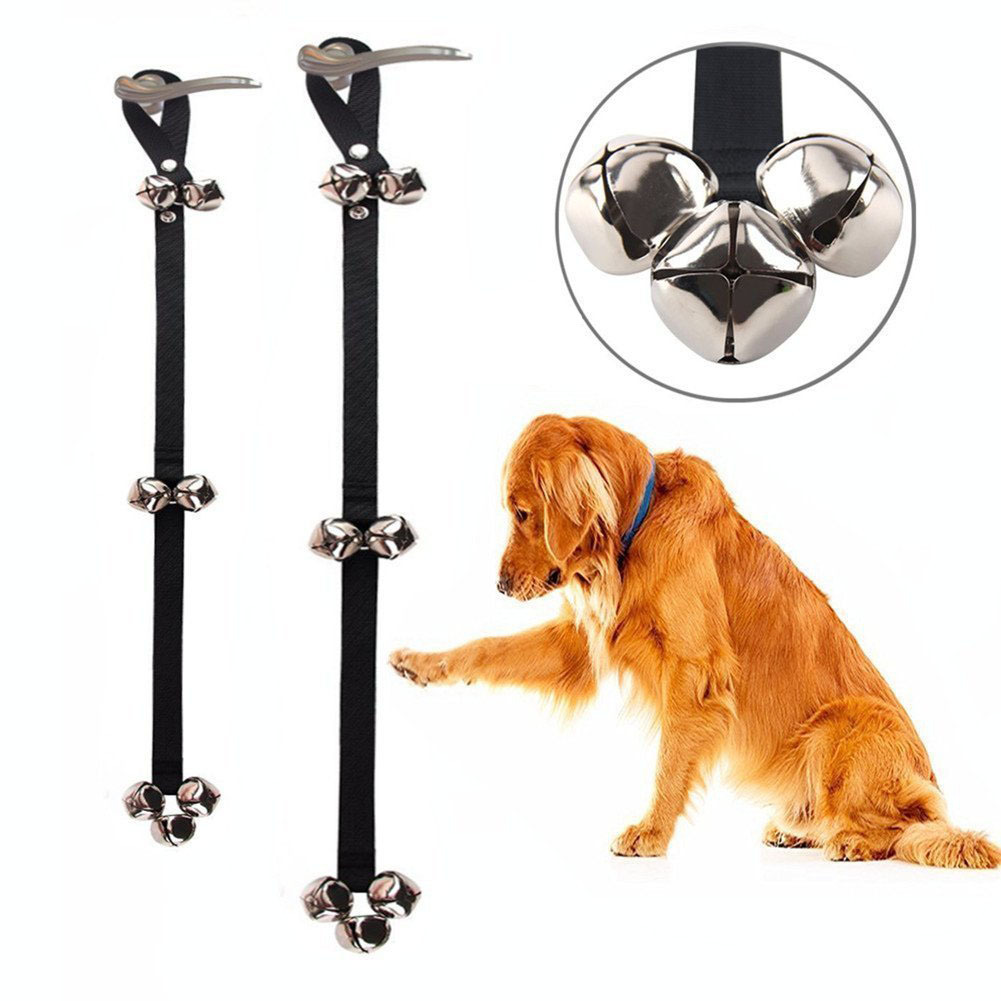 Amazon Hot Pet Doorbell Cat Teaser Toy Dog out Alarm Doorbell Pet Bell Rope