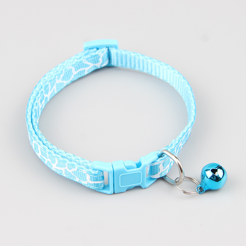 New Crack Multi-Color Optional Pet Bell Collar Small Dog Cat Neckerchief Cover Cat Bell Collar Dogs and Cats Items New Crack Multi-Color Optional Pet Bell Collar Small Dog Cat Neckerchief Cover Cat Bell Collar Dogs and Cats Items