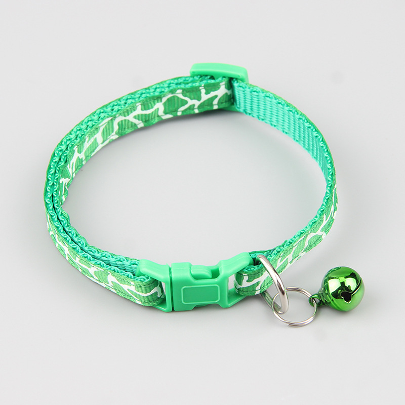 New Crack Multi-Color Optional Pet Bell Collar Small Dog Cat Neckerchief Cover Cat Bell Collar Dogs and Cats Items New Crack Multi-Color Optional Pet Bell Collar Small Dog Cat Neckerchief Cover Cat Bell Collar Dogs and Cats Items