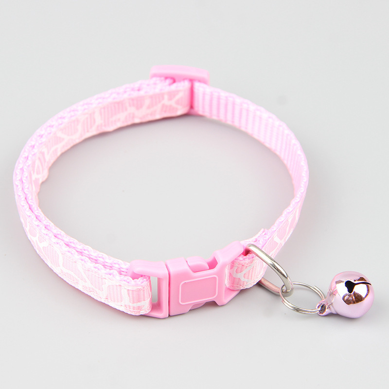 New Crack Multi-Color Optional Pet Bell Collar Small Dog Cat Neckerchief Cover Cat Bell Collar Dogs and Cats Items New Crack Multi-Color Optional Pet Bell Collar Small Dog Cat Neckerchief Cover Cat Bell Collar Dogs and Cats Items