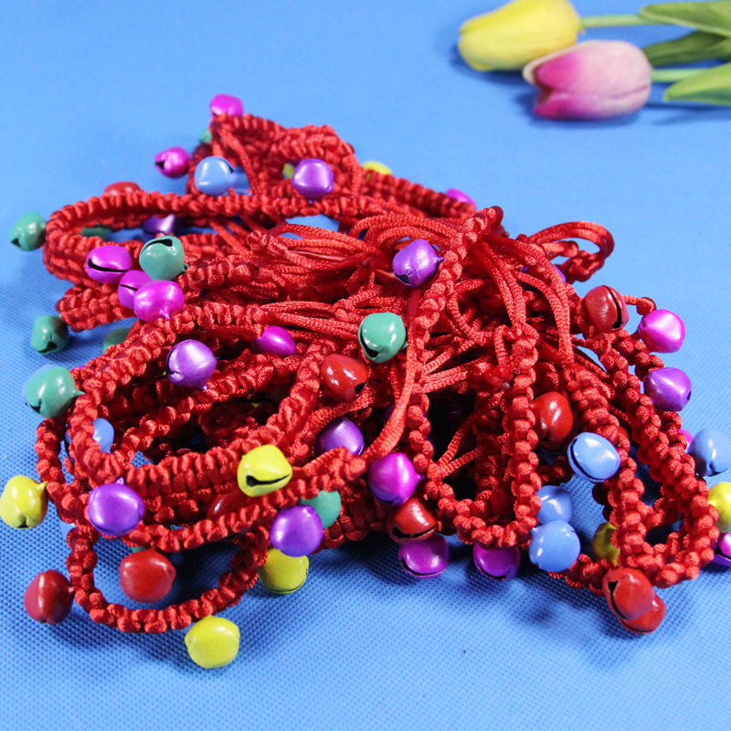 Pet Woven Bell Dog Bell Small Bell Pet Supplies Hand-Woven Pet Bell Cat Bell