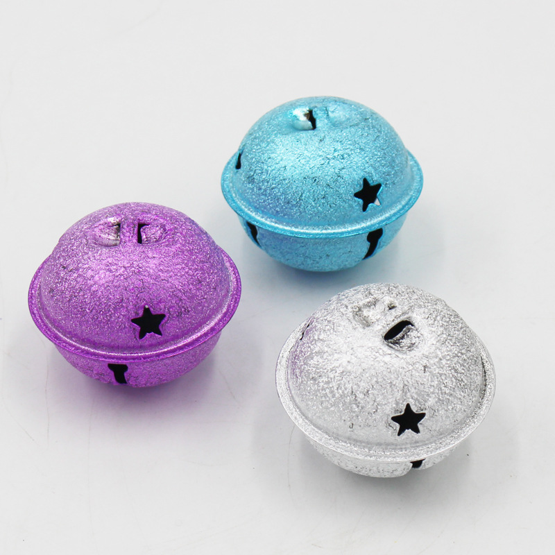 Pet Bell 4cm Aluminum Dog Bell Cat Bell Dog Necklace Pendant Pet Decorations Accessories