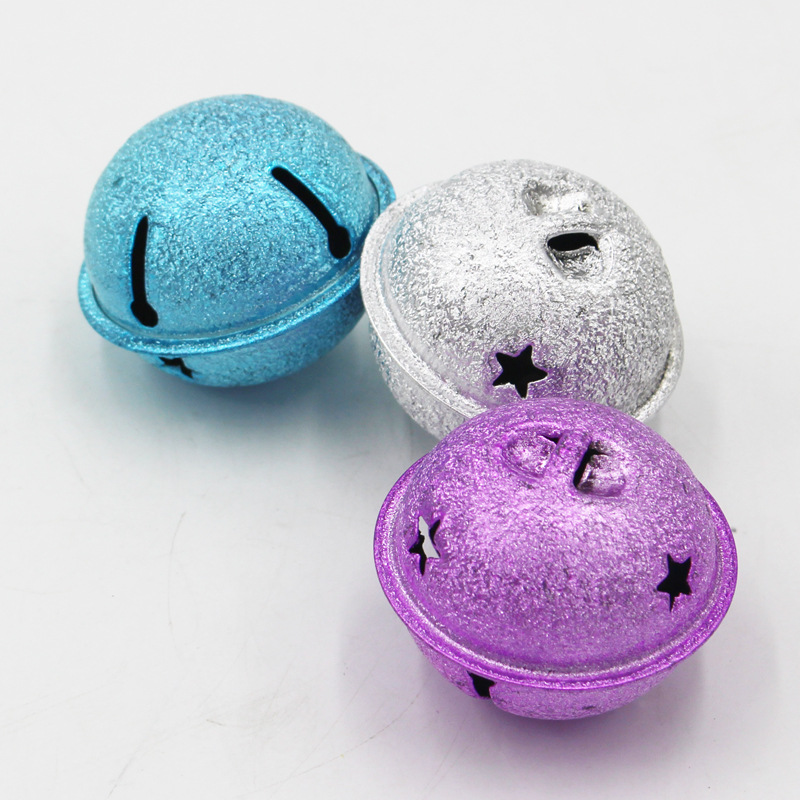 Pet Bell 4cm Aluminum Dog Bell Cat Bell Dog Necklace Pendant Pet Decorations Accessories