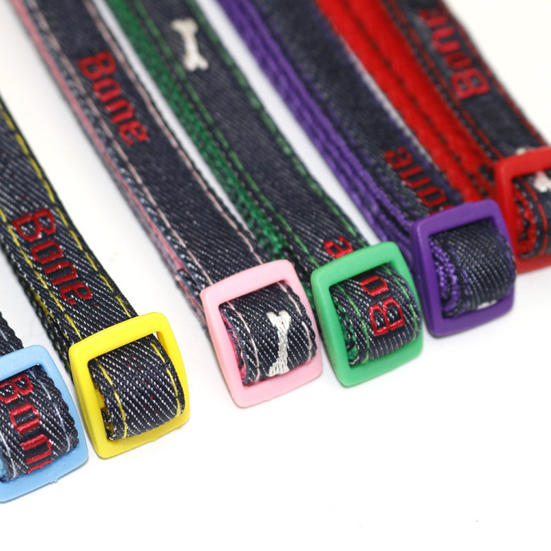 Pet Denim Collar Pet Bell Collar Cat Collar Dog Collar Patch Collar Ornament Pet Denim Collar Pet Bell Collar Cat Collar Dog Collar Patch Collar Ornament