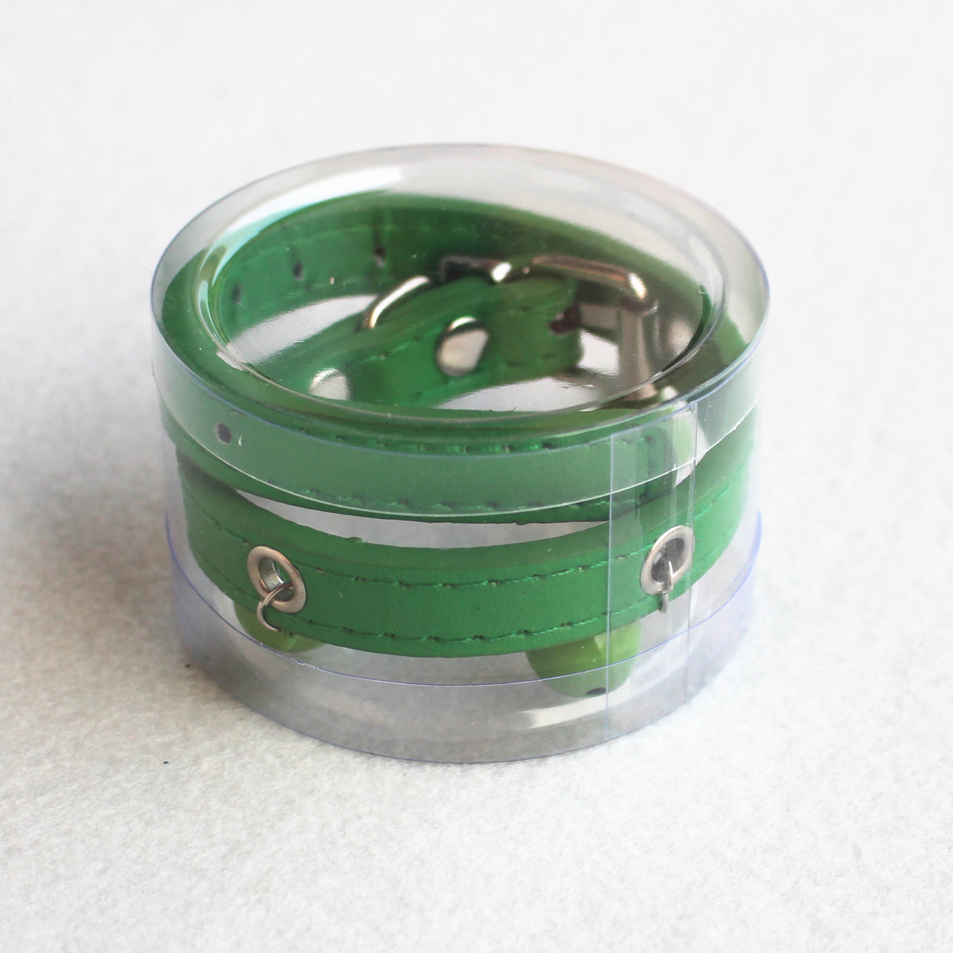 Pet Bell Collar Candy Color High Quality Leather Chyer Dogs and Cats Hand Holding Rope Bite-Proof Protector Factory Direct Sales