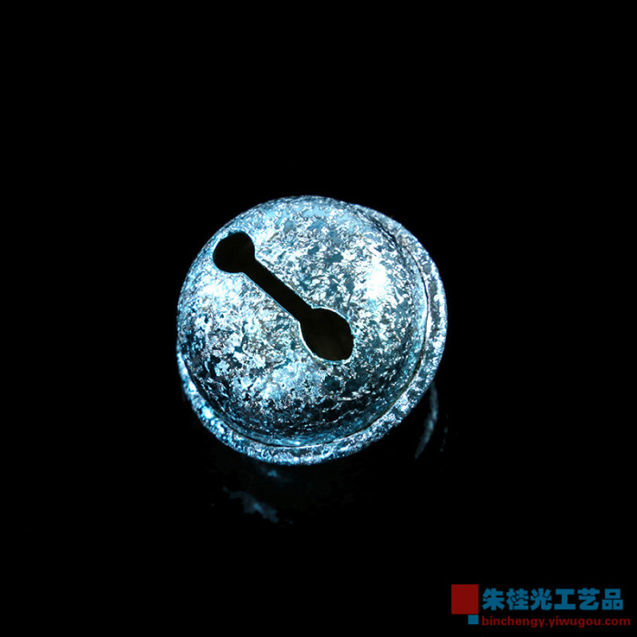DIY jewelry accessories handmade matte paint round bell ring Christmas bell pet bell