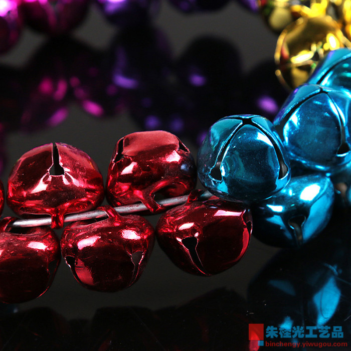 DIY jewelry accessories color dance Bell Christmas decoration pet bell cross bell