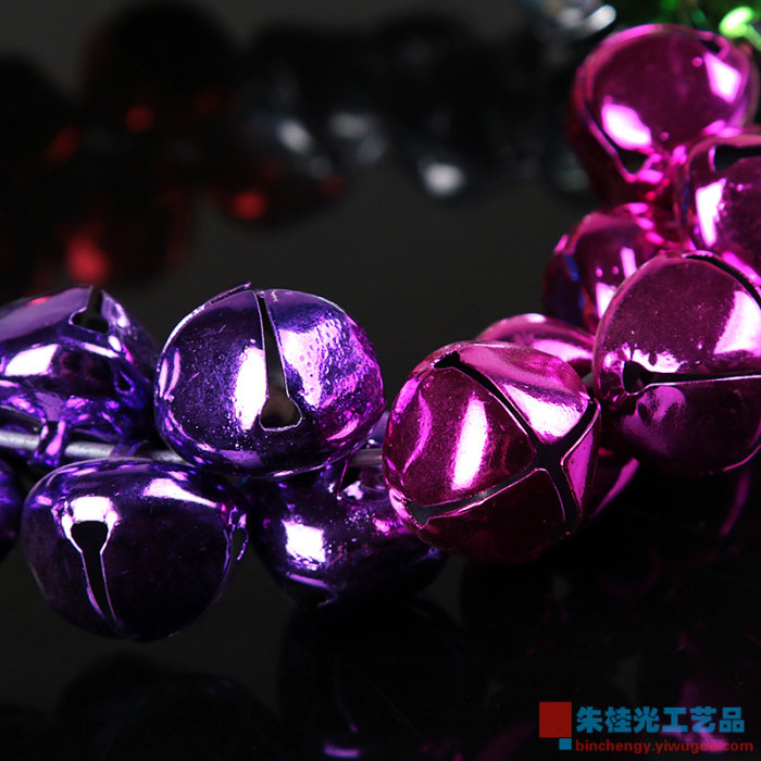 DIY jewelry accessories color dance Bell Christmas decoration pet bell cross bell