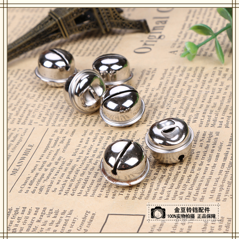 Accessories Silver Iron Bell pet Bell necklace Pendant